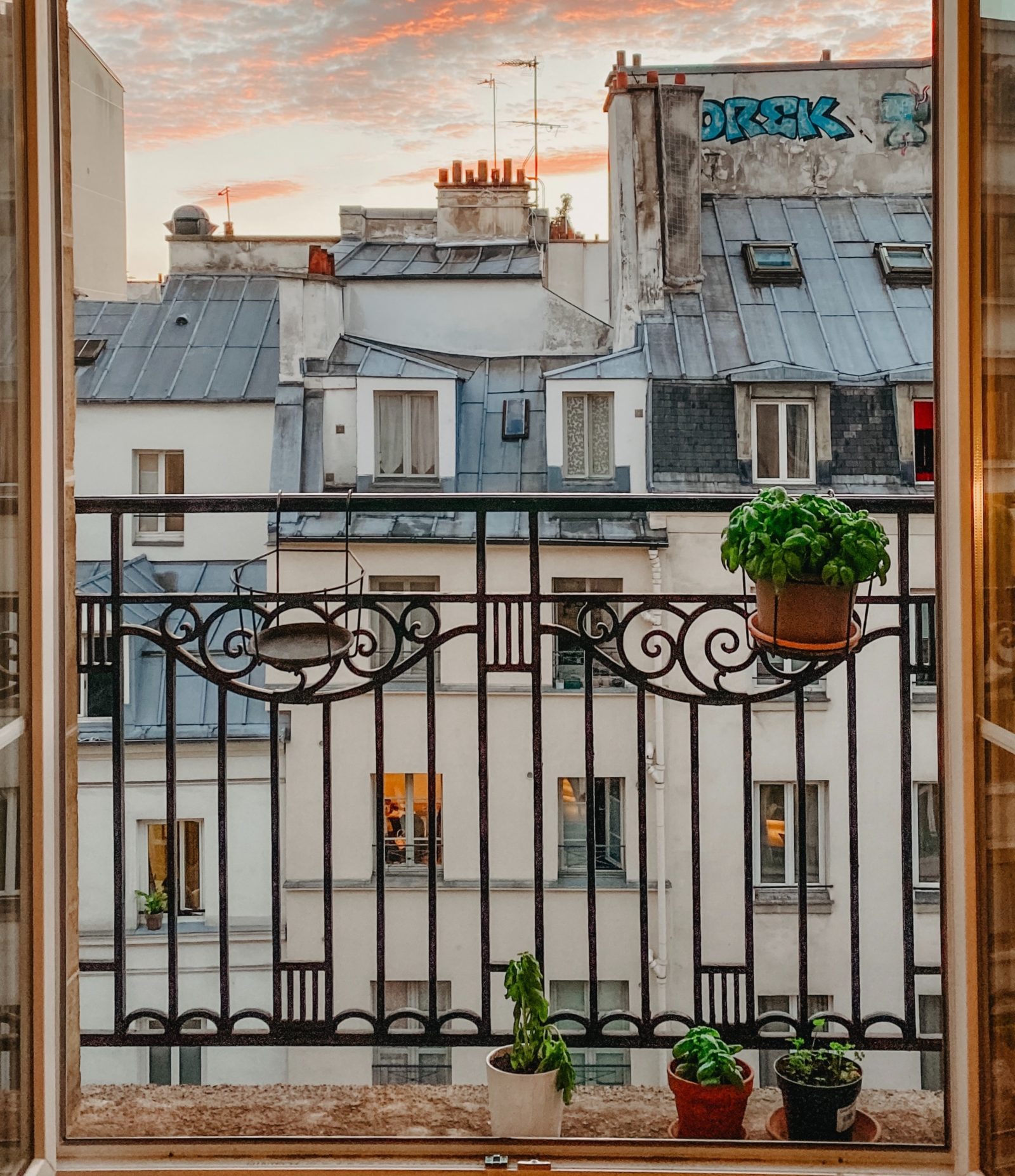 Parisian balcony