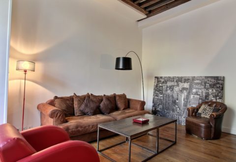 Furnished apartment 1&nbsp;bedroom in Paris 1st, Place des 2 Écus