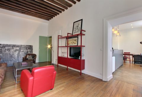 1&nbsp;bedroom apartment rental in Paris, Place des 2 Écus