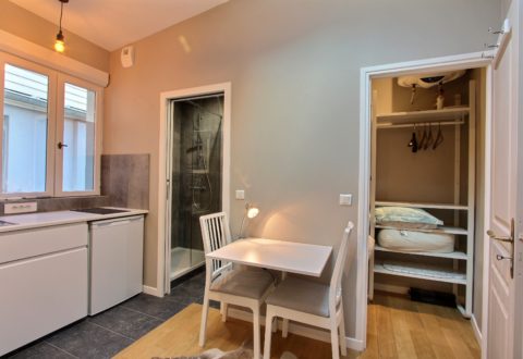 Studio rental in Paris, Rue Abel Hovelacque