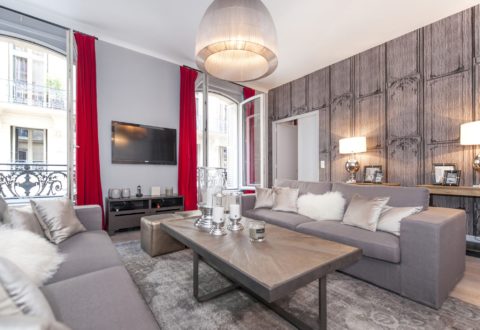 2&nbsp;bedrooms apartment rental in Paris, Rue d'Anjou