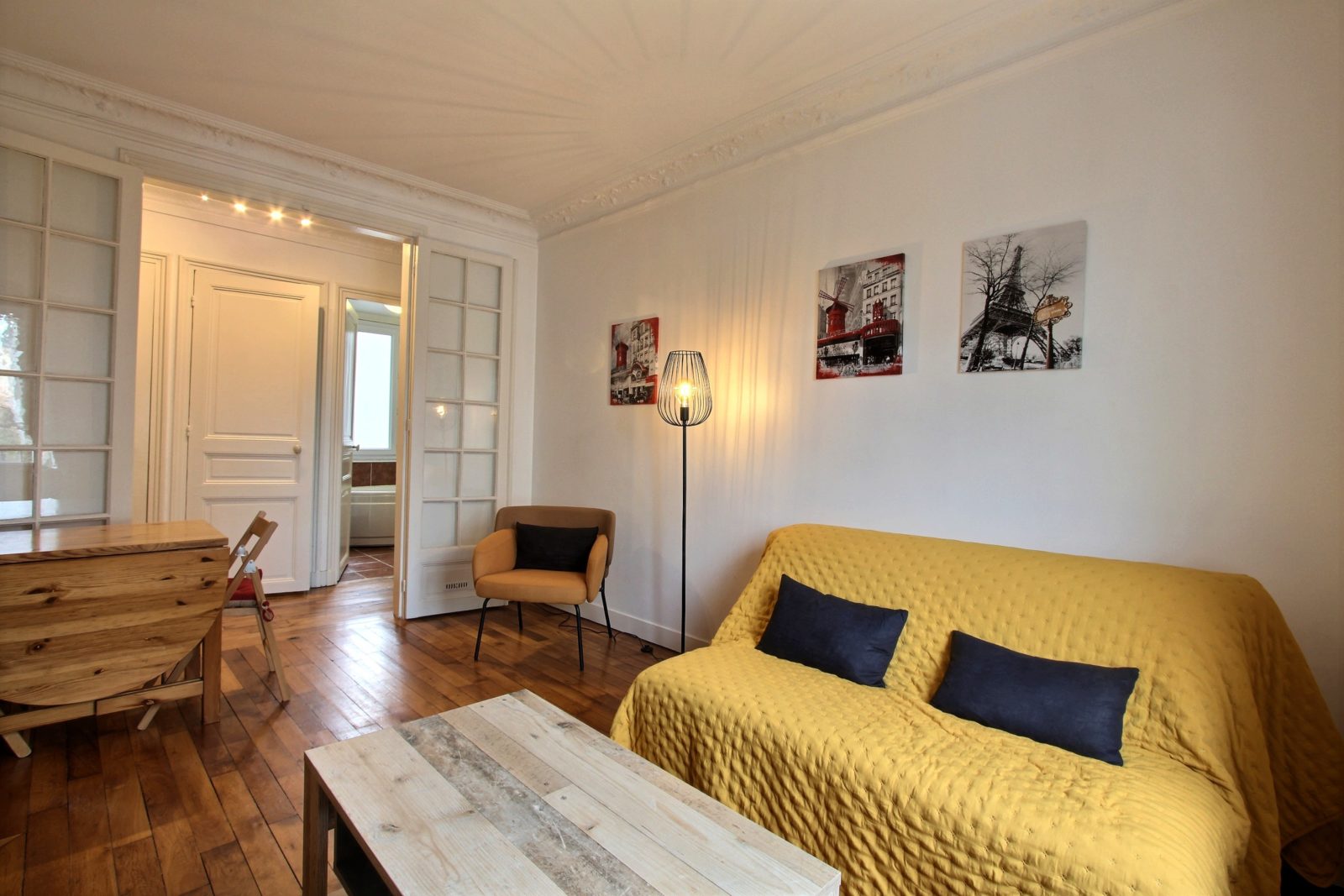 Location appartement 2&nbsp;pièces à Paris, Rue Sextius Michel