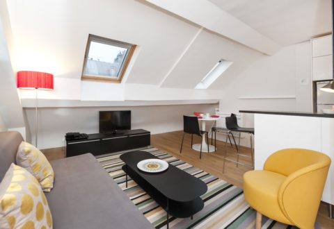 Furnished apartment 1&nbsp;bedroom in Paris 6th, Rue Madame