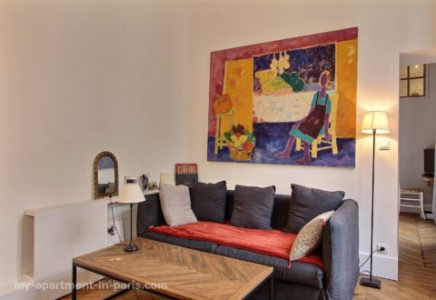 Furnished apartment 1&nbsp;bedroom in Paris 5th, Rue Malebranche