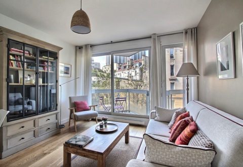 Furnished apartment 1&nbsp;bedroom in Paris 14th, Rue Larochelle