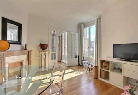 Furnished apartment 1&nbsp;bedroom in Paris 15th, Rue Pérignon