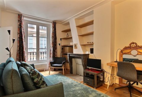 1&nbsp;bedroom apartment rental in Paris, Rue de Bourbon le Château