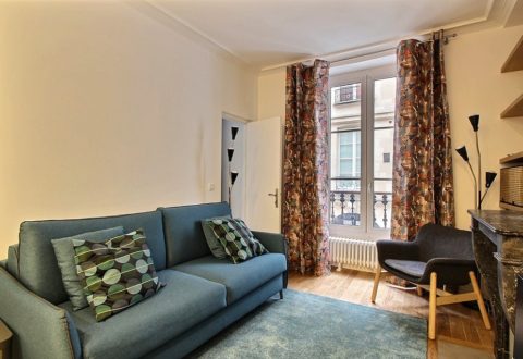 Furnished apartment 1&nbsp;bedroom in Paris 6th, Rue de Bourbon le Château