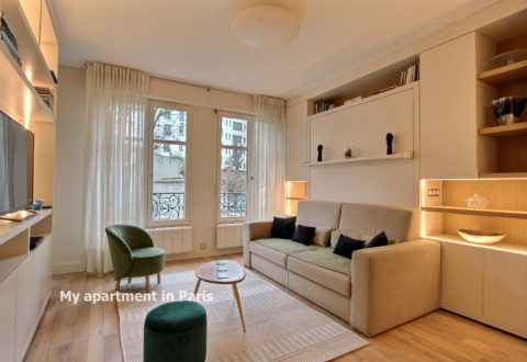 Furnished apartment 1&nbsp;bedroom in Paris 7th, Avenue Duquesne