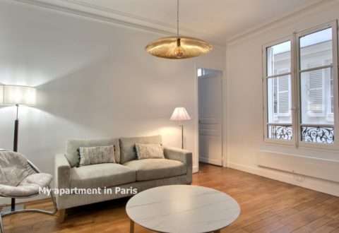 Furnished apartment 1&nbsp;bedroom in Paris 6th, Rue Servandoni