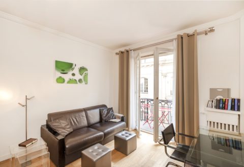 Furnished apartment 1&nbsp;bedroom in Paris 9th, Boulevard de la Madeleine