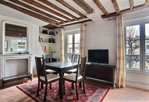 2&nbsp;bedrooms apartment rental in Paris, Rue Rollin