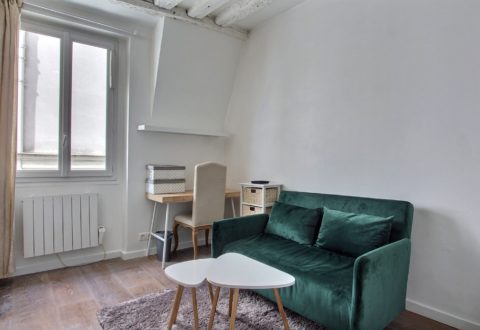 Studio rental in Paris, Rue Dauphine