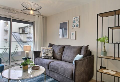 Furnished apartment 1 bedroom in Paris 15th, Rue de Lourmel
