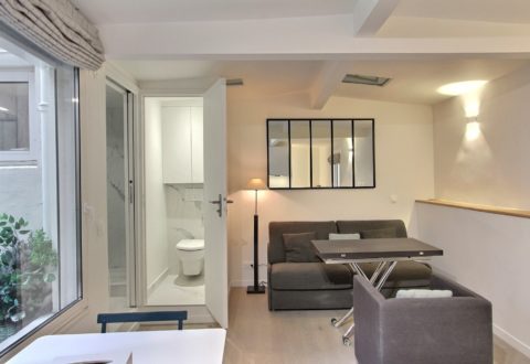 Studio rental in Paris, Rue Servandoni