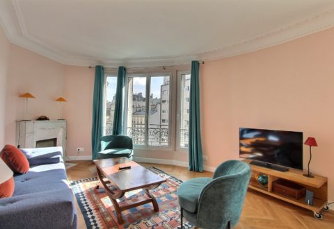 Furnished apartment 1&nbsp;bedroom in Paris 15th, Rue Ferdinand Fabre