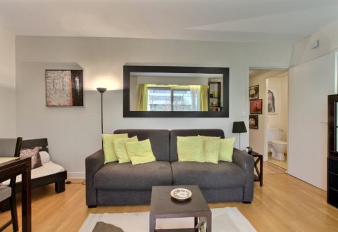 Studio meublé à Paris, Rue Duguay Trouin