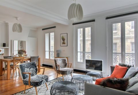 Furnished apartment 1&nbsp;bedroom in Paris 6th, Rue des Chartreux
