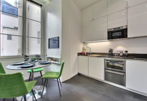 Studio meublé à Paris, Quai des Grands Augustins