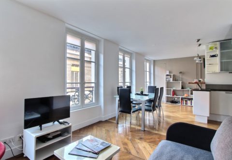 Furnished apartment 1&nbsp;bedroom in Paris 6th, Rue Racine