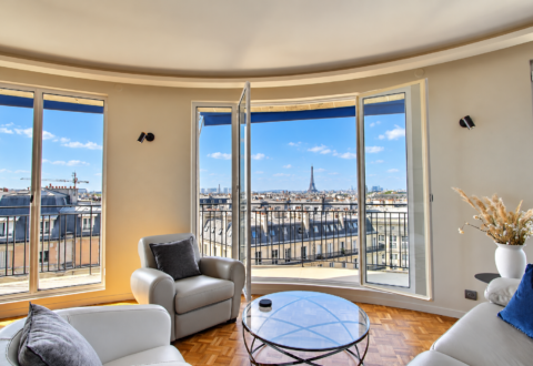 Furnished apartment 2&nbsp;bedrooms in Paris 6th, Boulevard Raspail